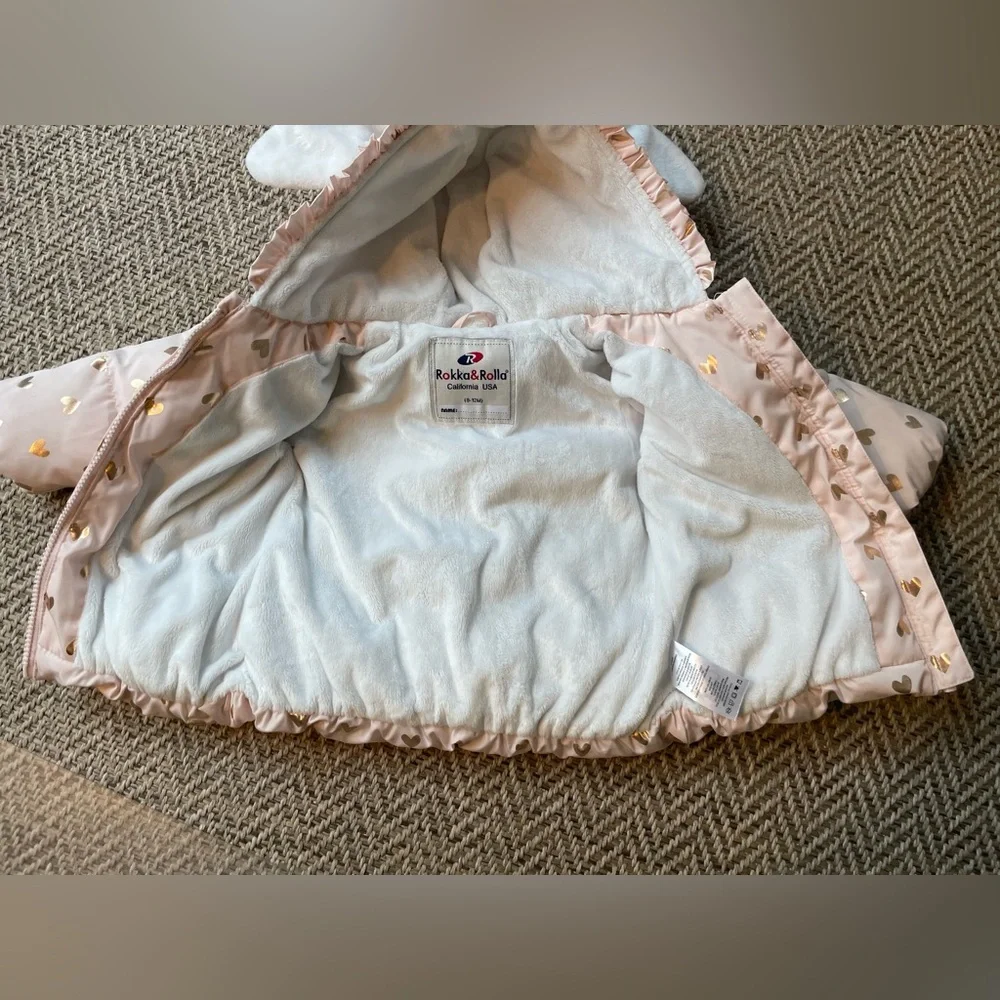 Rokka&Rolla winter coat 9-12m